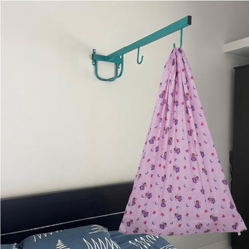 Pink Fairy Princess Cradle with & Wall Hanger Set