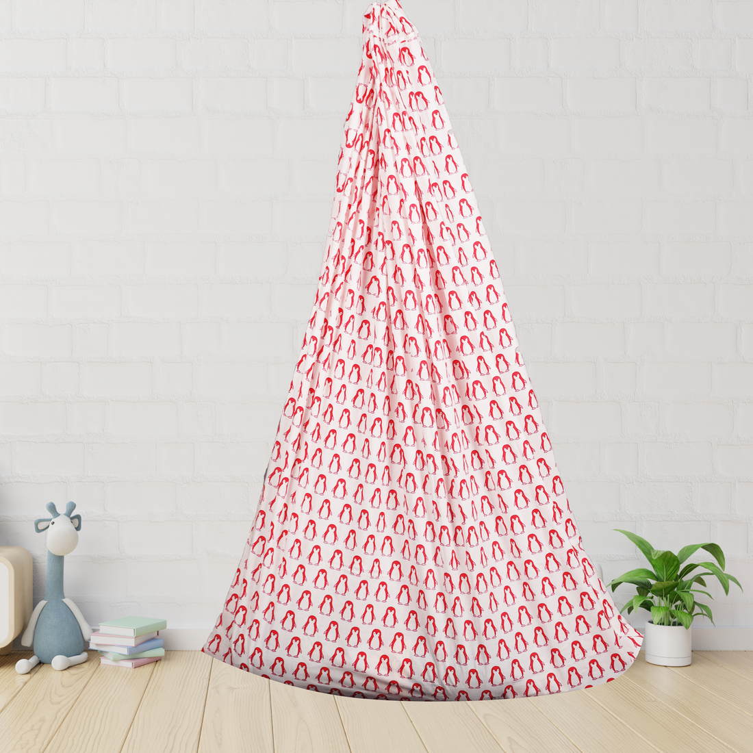 Watermelon & Pink Penguin Cradle combo