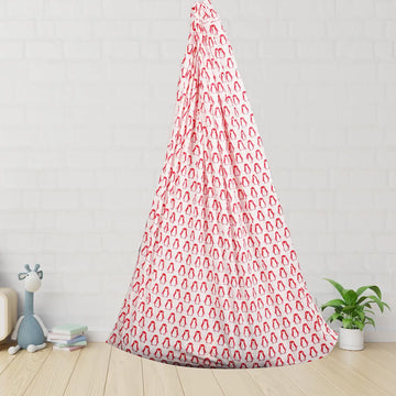Pink Penguin Cradle