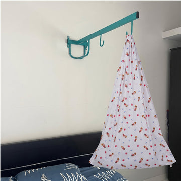 White Little Prince Cradle with & Wall Hanger Set
