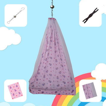 Pink Fairy Princess Cradle Set