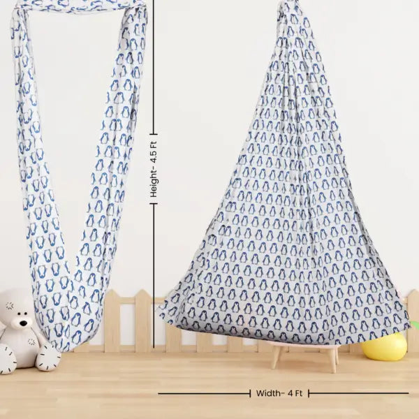 Blue Penguin Cradle