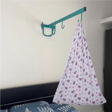 White Fairy Princess Cradle with & Wall Hanger Set