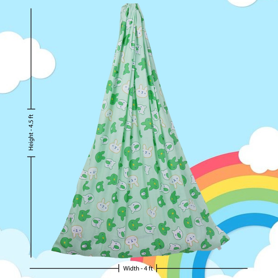 Green Bunny & Blue Little Prince Cradle Combo