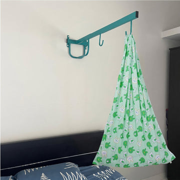 Green Bunny with & Wall Hanger Set