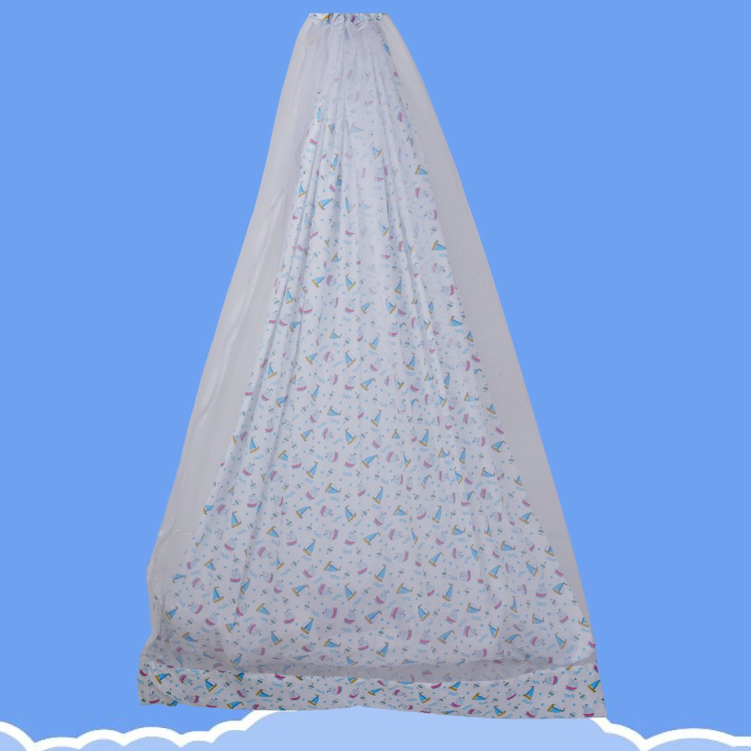 White Rabbit Cradle with Net and Window Hanger Set