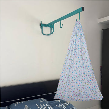 White Rabbit Cradle with & Wall Hanger Set