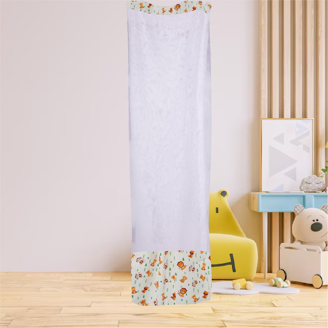 White Jungle Mosquito Net