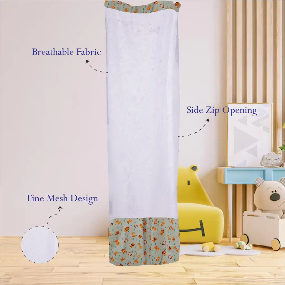 Grey Jungle Mosquito Net