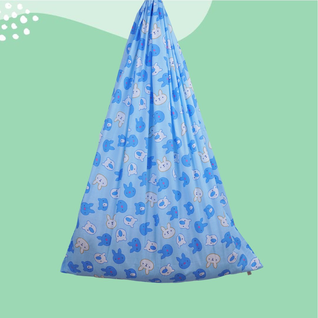 Blue Bunny  Cradle