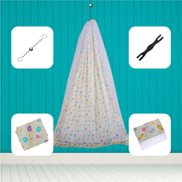 Yellow Donut & Cupcake Cradle Set