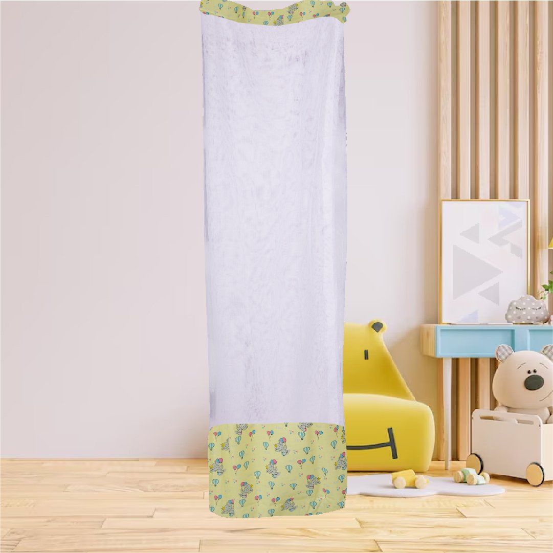 Yellow Elephant Mosquito Net
