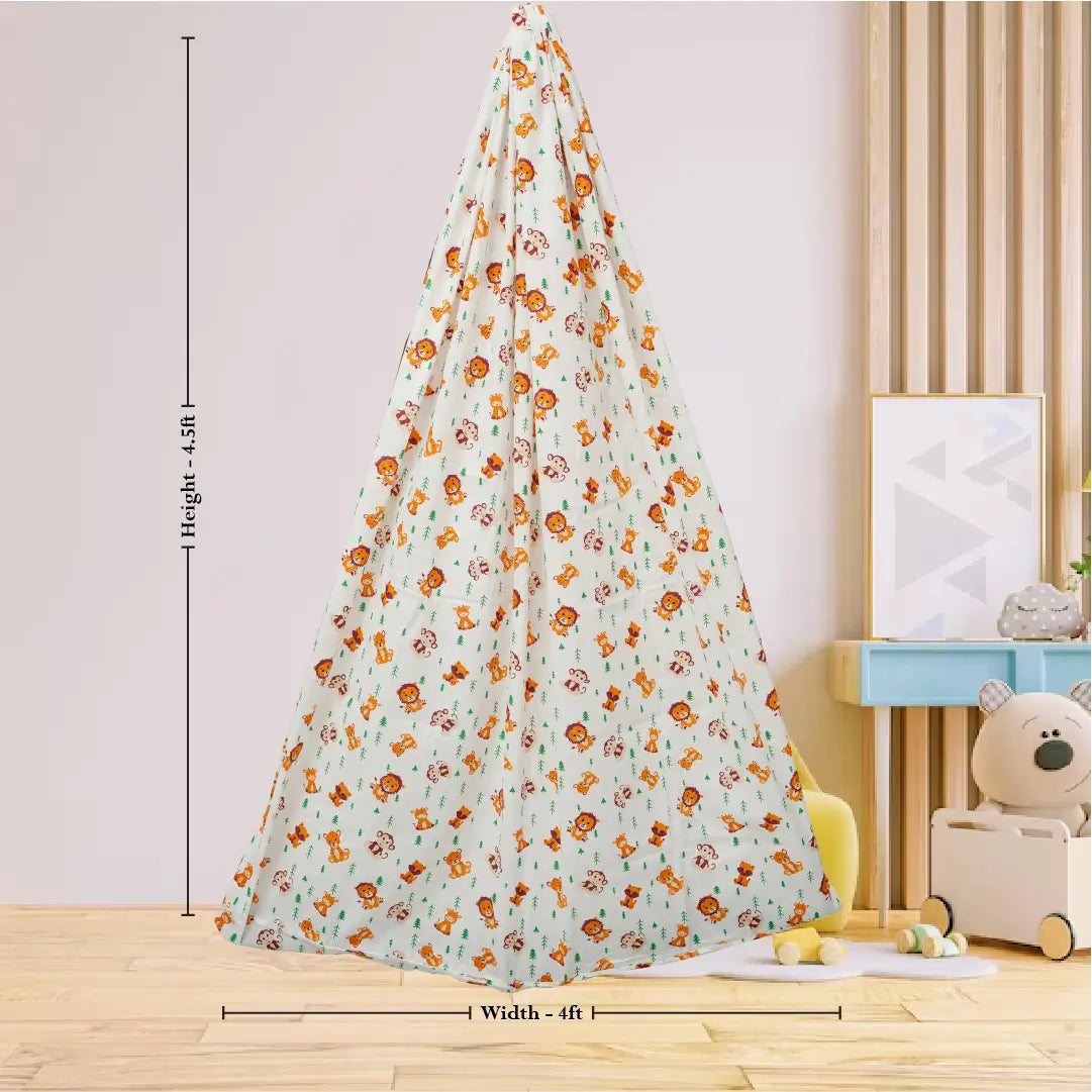 White Baby Jungle Cradle