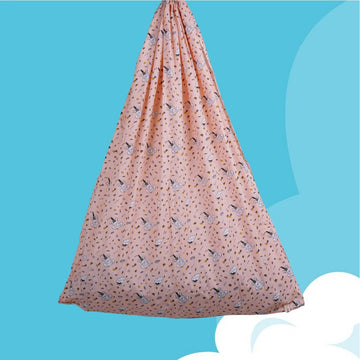 Peach Elephant & Cloud Cradle
