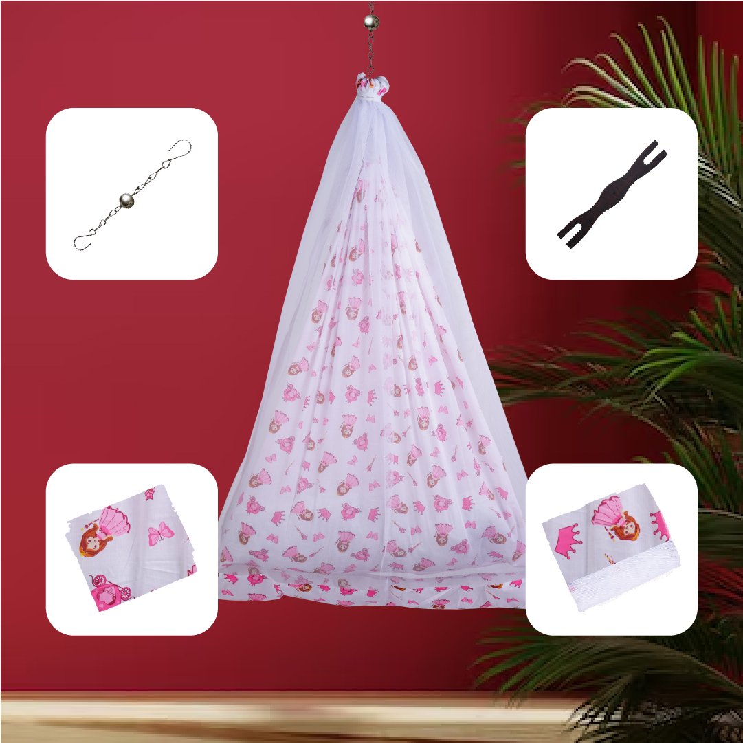 White Princess Cradle Set