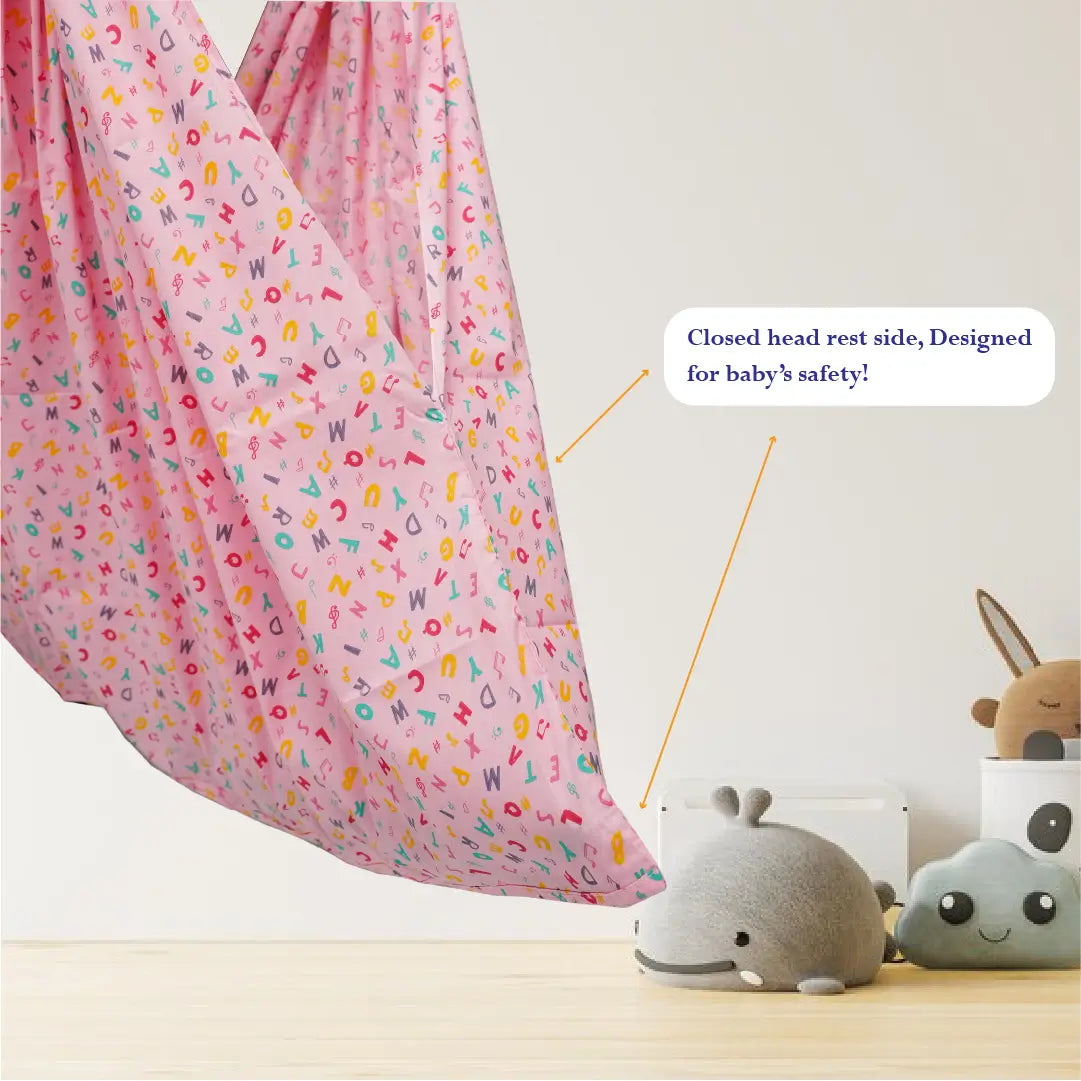 Pink Alphabet Cradle