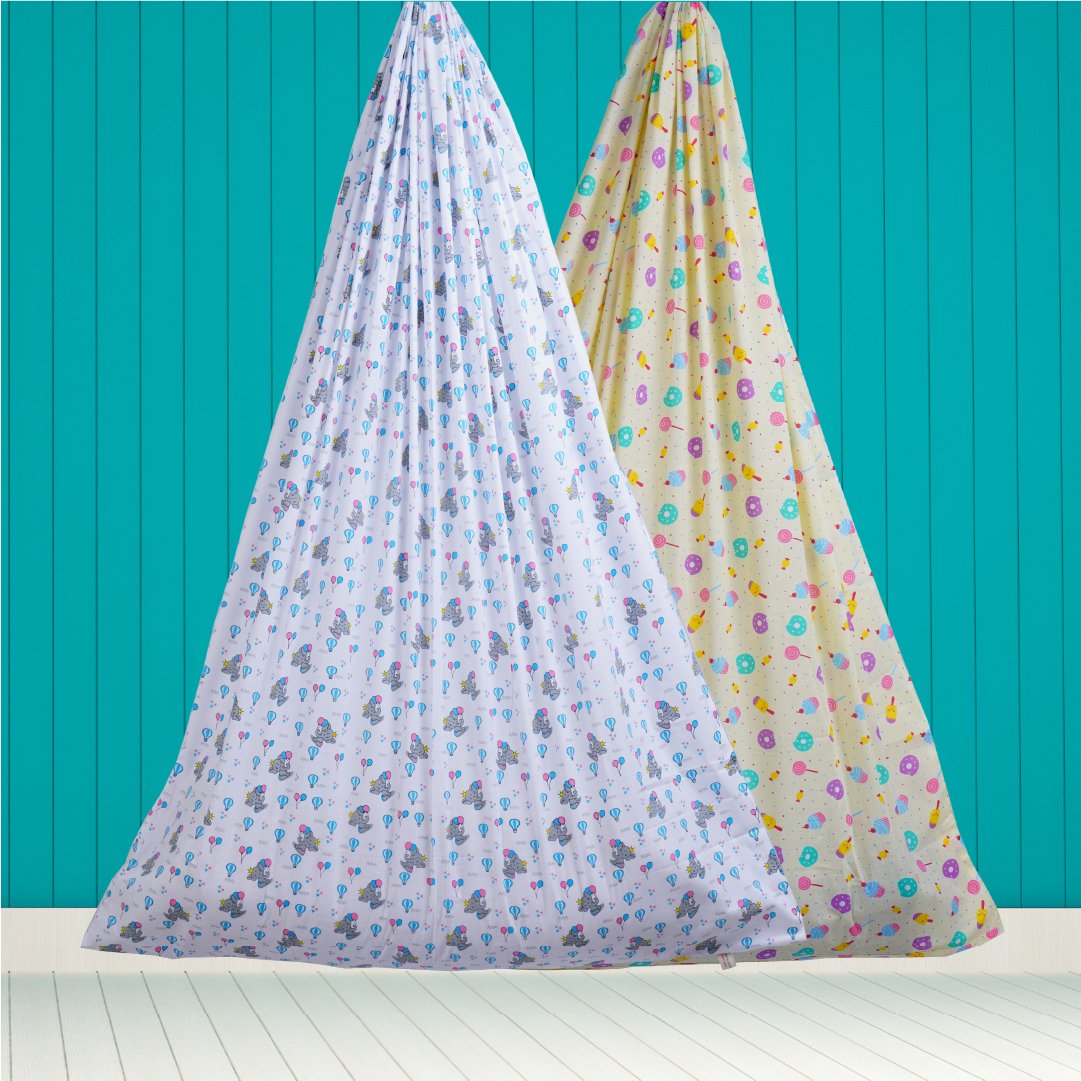 Yellow Donut & Cupcake & White Elephant Cradle combo