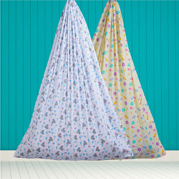 Yellow Donut & Cupcake & White Elephant Cradle combo