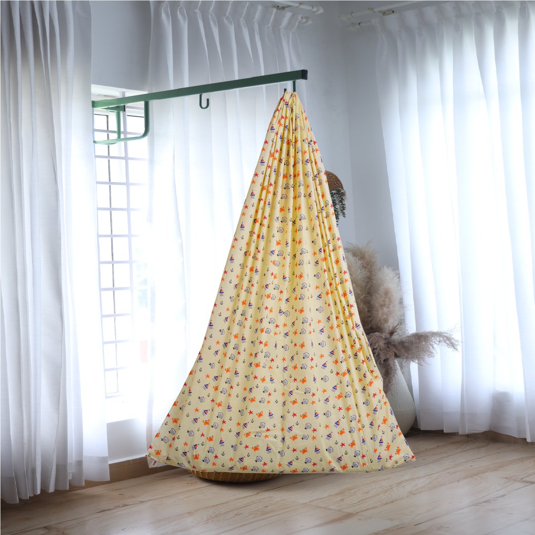 Yellow Sea Cradle with Window Hanger Set