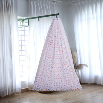 White Sea Cradle with Net and Window Hanger Set