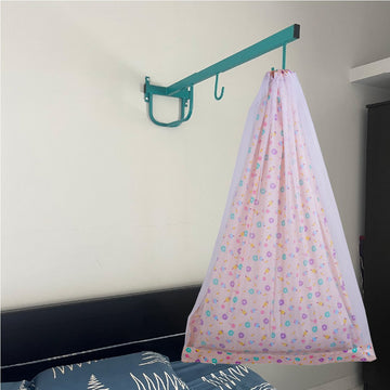 Peach Donut & Cupcake with Net & Wall Hanger Set