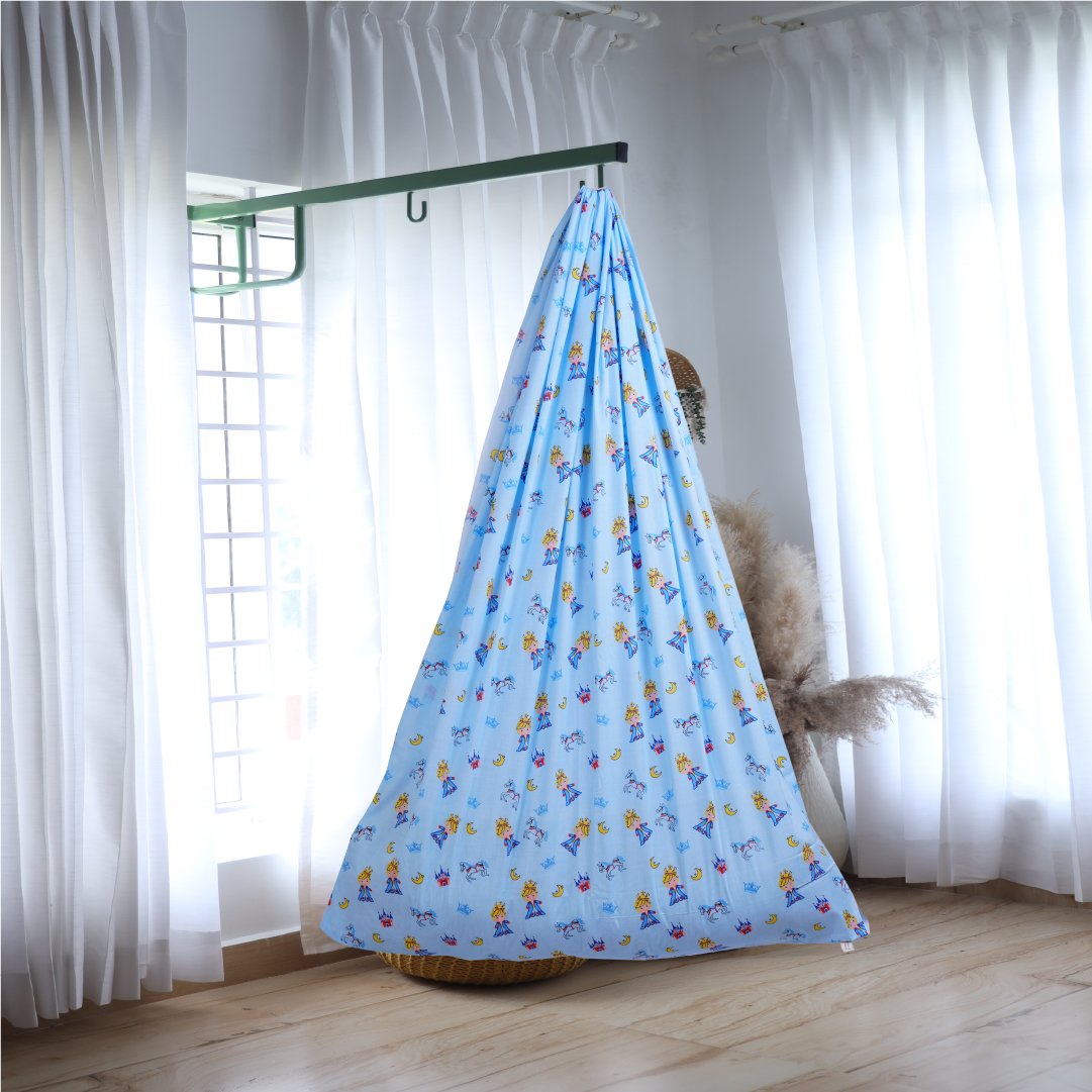 Blue Prince Cradle with Window Hanger Set