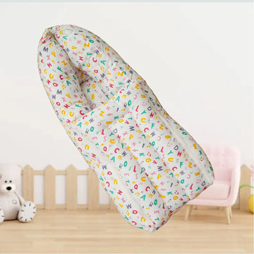 White Alphabet Carry Nest
