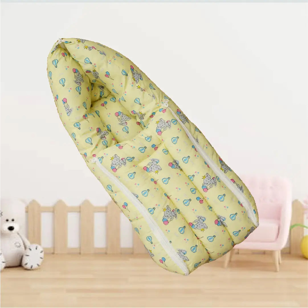 Yellow Baby  Elephant Carry Nest