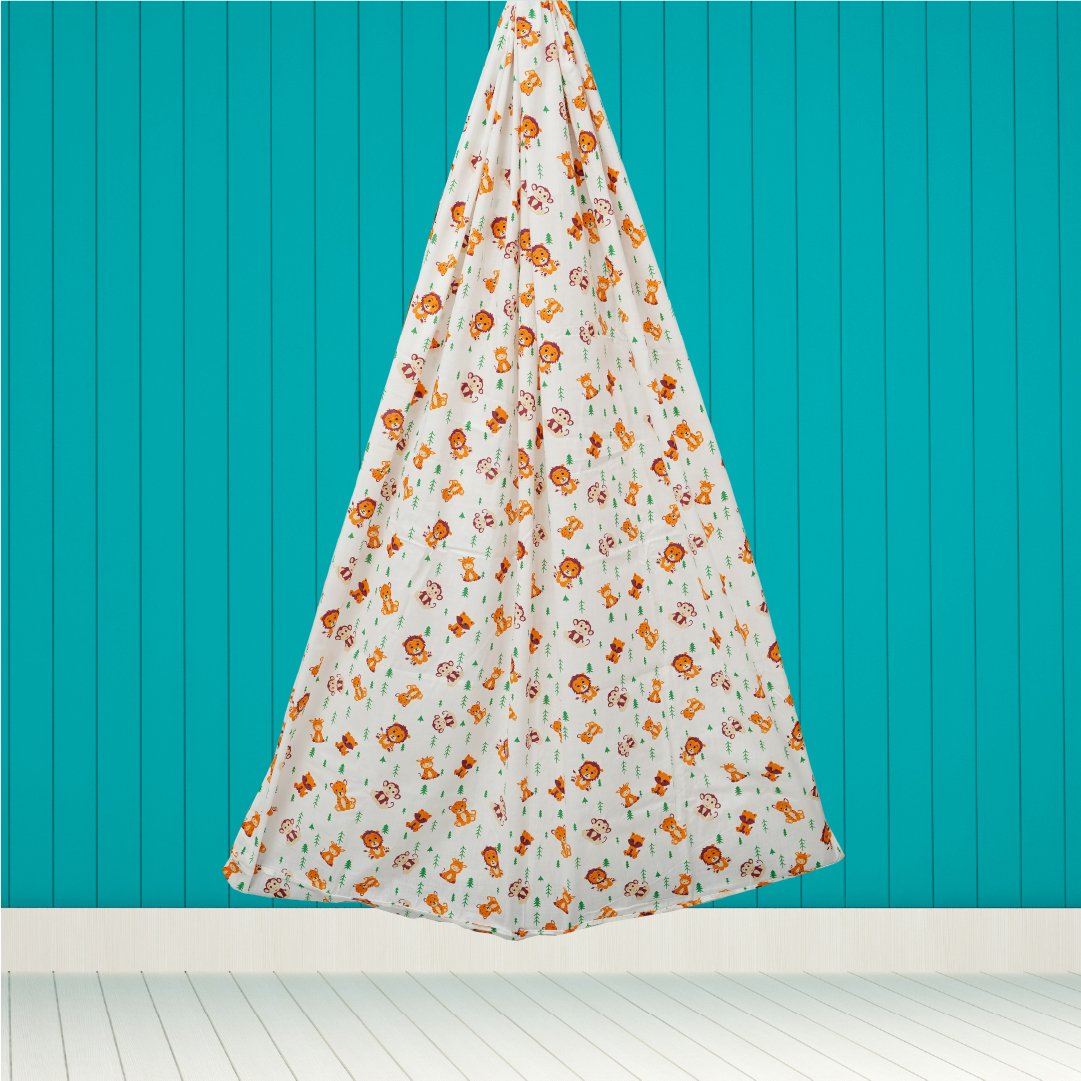 White Baby Jungle Cradle