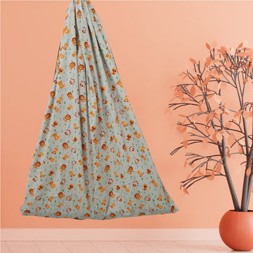 Grey Baby Jungle Cradle