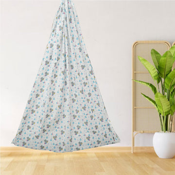 White Baby Elephant Cradle