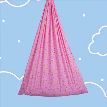 Pink Crown & Rainbow Cradle