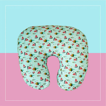 Green Watermelon Feeding Pillow