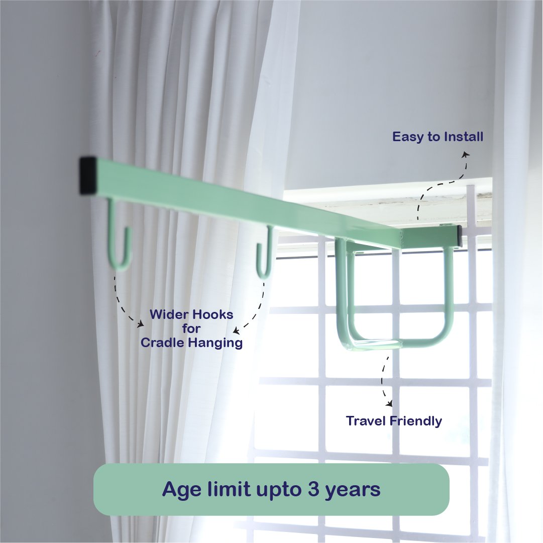 Blue Prince Cradle with Window Hanger Set