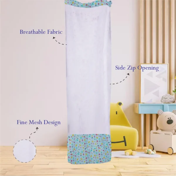 Blue Alphaabet Mosquito Net - Image 3