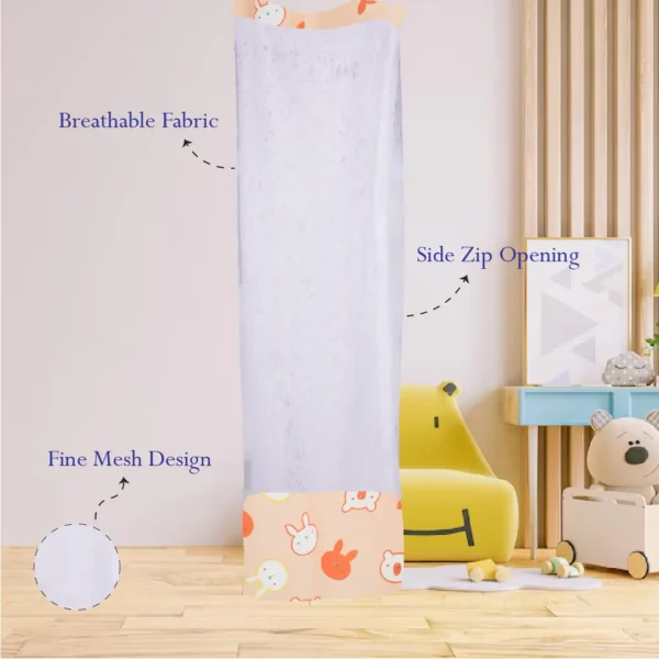 Peach Bunny Mosquito Net - Image 2