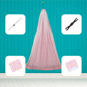 Pink Alphabet Cradle Set