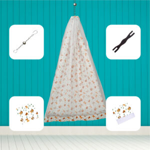 White Jungle Cradle Set