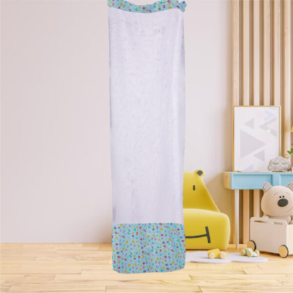 Blue Alphaabet Mosquito Net