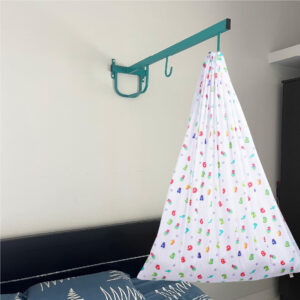 White Dino & Numeric Cradle with & Wall Hanger Set
