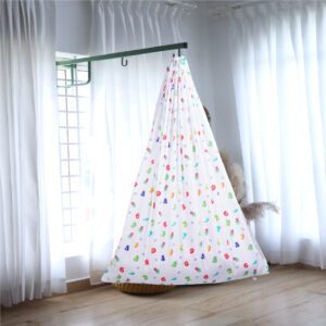 White Dino & Numeric Cradle with Window Hanger Set