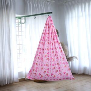 Pink Princess Cradle with Window Hanger Set
