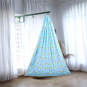 Blue Baby Duck & Rainbow with Window Hanger Set