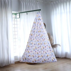White Prince Cradle with Window Hanger Set