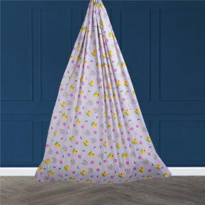 Grey Baby Duck & Rainbow Cradle