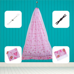 Pink Princess Cradle Set