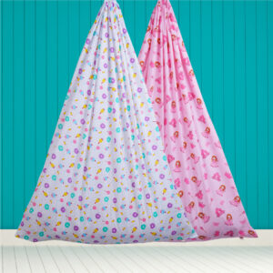 White Donut  & Pink Princess cradle combo
