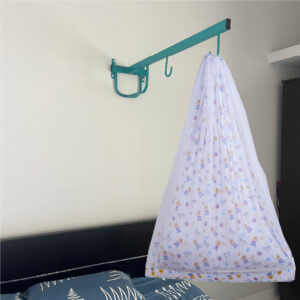 White Prince Cradle with Net & Wall Hanger Set