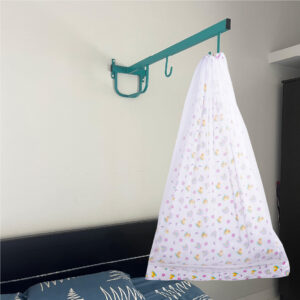 White Baby Duck & Rainbow with Net & Wall Hanger Set