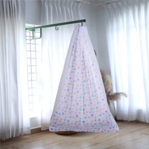 White Donut & Cupcake Cradle with Net and Window Hanger Set